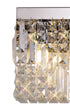 Zula Rectangular 2 Light Small Wall Lamp